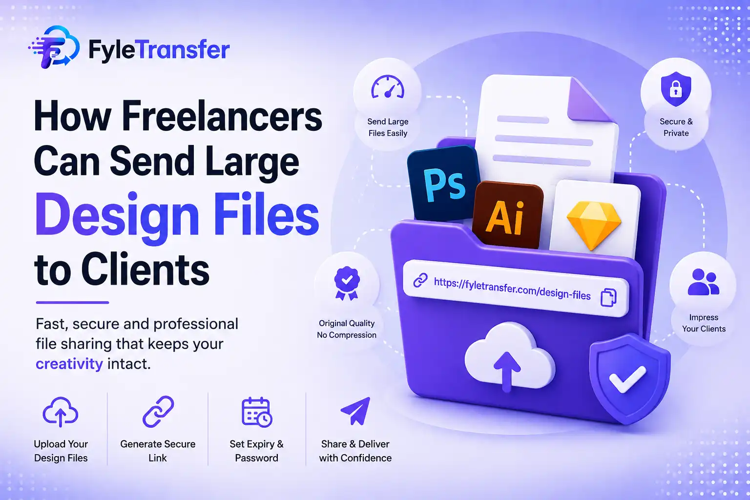 How Freelancers Can Send Large Design Files to Clients