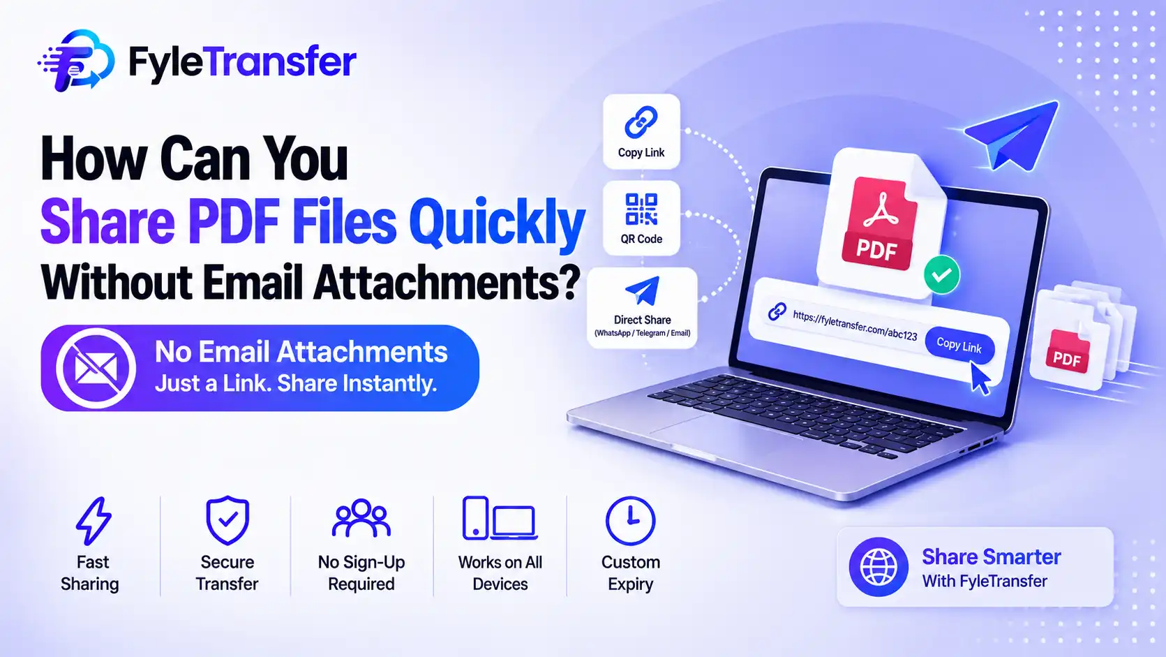 How Can You Share PDF Files Quickly Without Email Attachments?